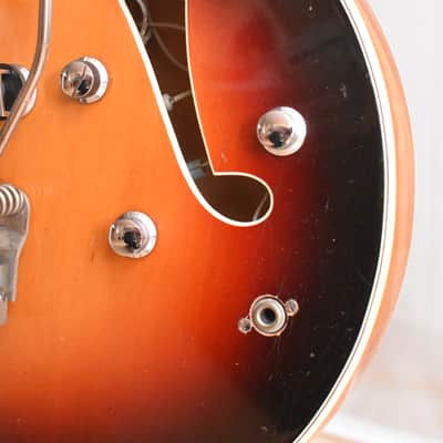 Astro Semi Acoustic – RARE 1960s German Vintage Archtop Jazz Guitar Gitarre Hopf image 5