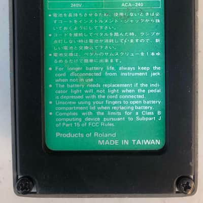 Boss CE-2 Chorus (Green Label) 1984 - 1988 - Blue image 3