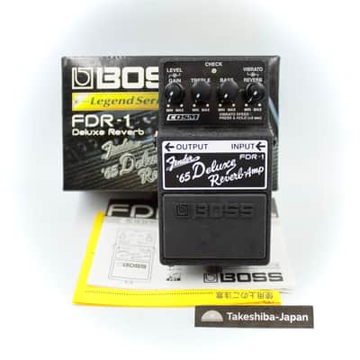 Boss FDR-1 Fender '65 Deluxe Reverb Amp With Original Box Guitar Effect Pedal AW17169 image 1