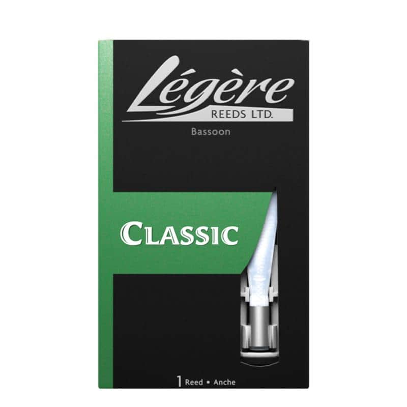 Legere DRBMH Legere Double Reed, Synthetic, Med Hard Bassoon image 1