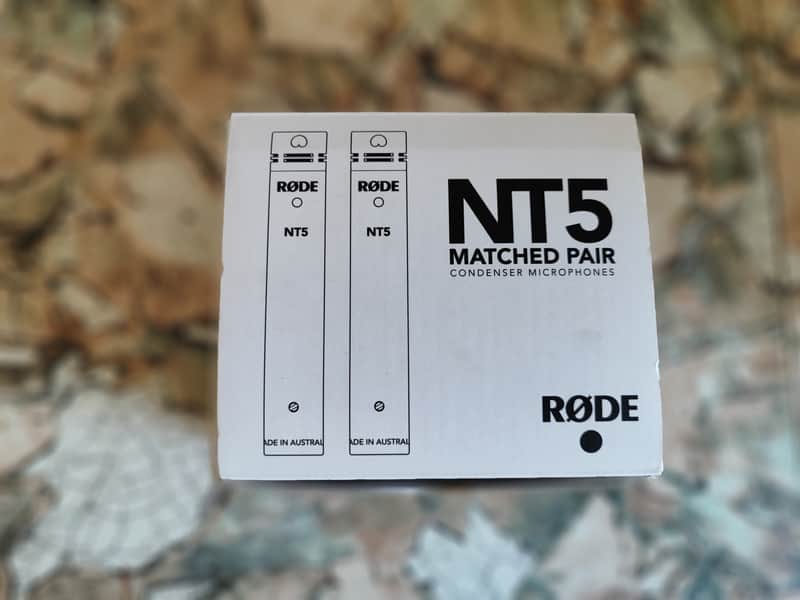 RODE NT5 Small Diaphragm Cardioid Condenser Microphone Stereo Pair image 1