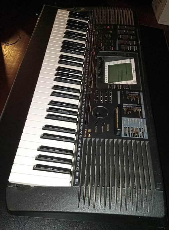 Yamaha PSR-530 Workstation Keyboard Synth 61 Keys MIDI with