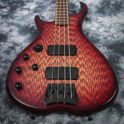 80's Goodfellow Harlequin Bass Left Handed image 5