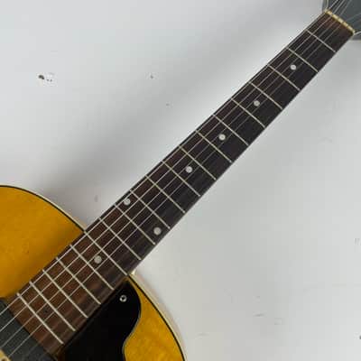 National 1120 Archtop 1950s Nice 16" Maple Body ,  with Factory Pickup, Hardshell case and Cable image 7