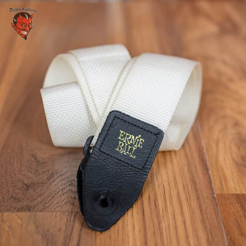 Ernie Ball 4036 Polypro 2" Guitar Strap White image 1