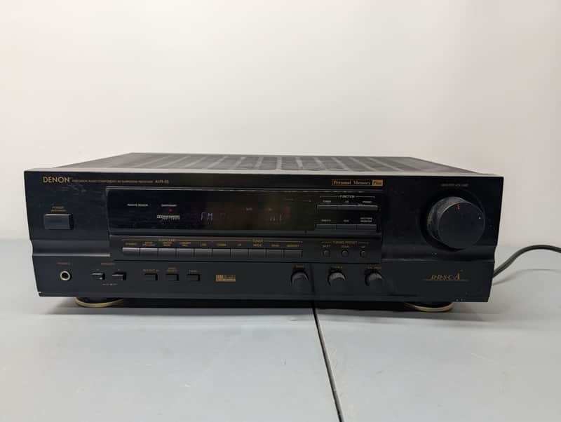 Denon AVR-55 Receiver HiFi Stereo Vintage Home Audio Phono 5.1 Channel Theater