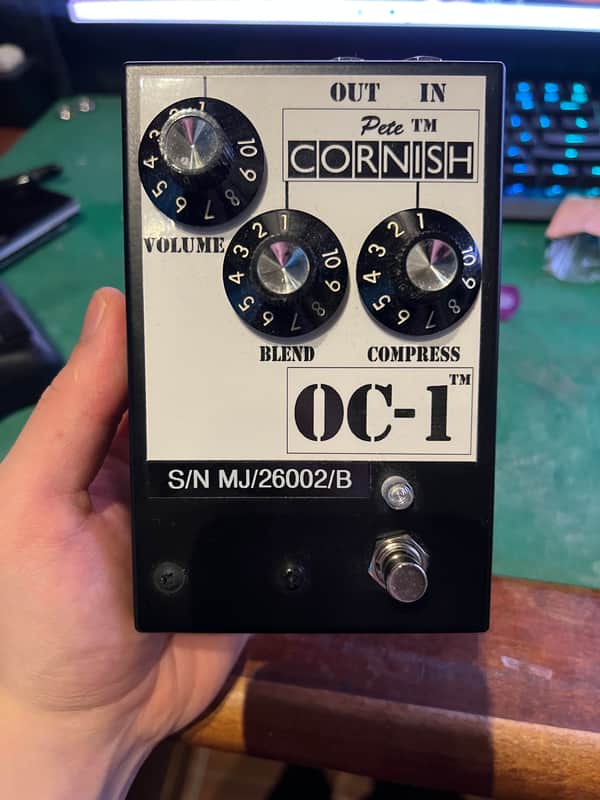 Pete Cornish OC-1 Battery-Free Optical Compressor 2026 - Black/White image 1