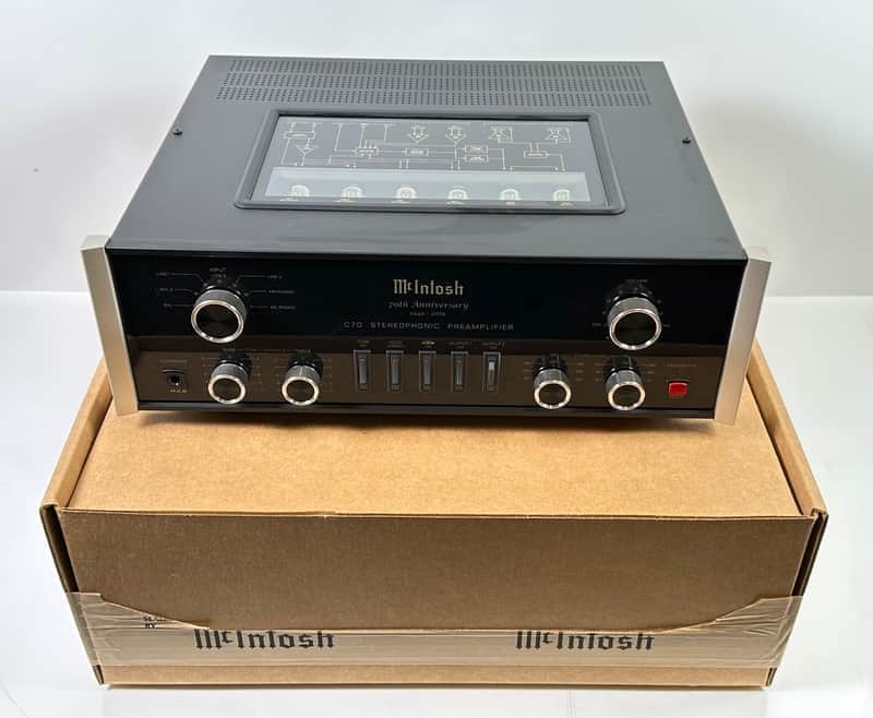 Mcintosh C70 70th Anniversary Limited Edition Stereo Tube Preamplifier