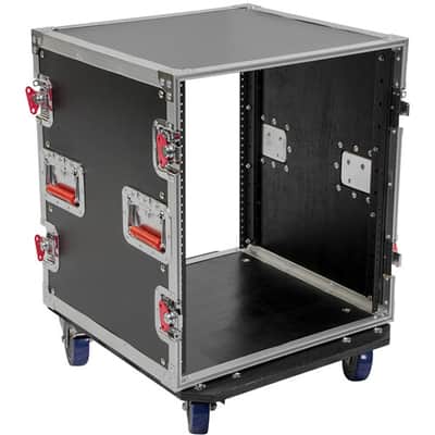 Gator ATA Wood Flight Rack Case; 12U; 17" Deep; w/ Casters G-TOUR 12U CAST image 2