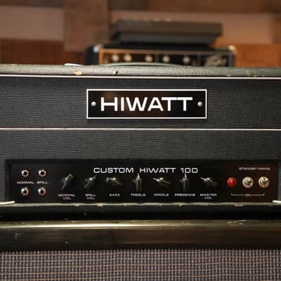1974 Hiwatt DR103 Custom Hiwatt 100 Head image 1
