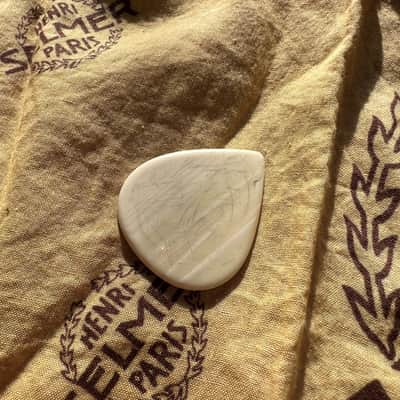 Antique Vintage Selmer Phenolic Gypsy pick Manouche Django Reinhardt Rare image 13
