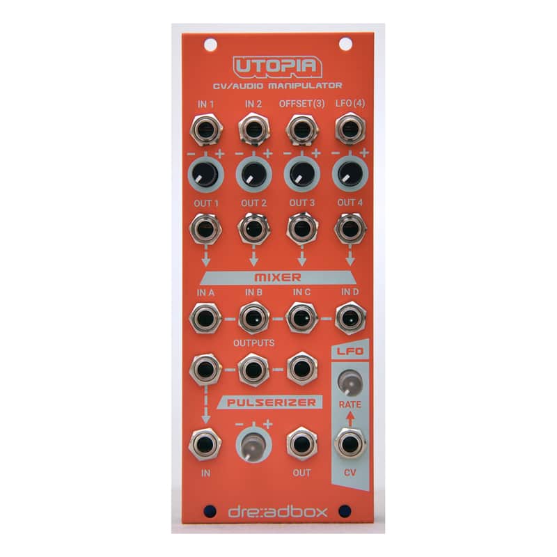 Dreadbox Dreadbox Utopia Eurorack CV & Audio Utility Modul…