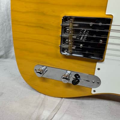 Fender USA Custom Shop Guitar Center 1952 Telecaster NOS Guitar with COA + Case 2024 - Butterscotch Blonde / Maple neck image 6