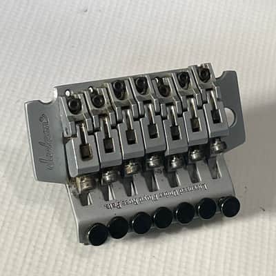 1999 MIJ Jackson DR7 Dinky Guitar JT-580LP Takeuchi Brushed Chrome 7 String Floyd Rose Tremolo Bridge image 5