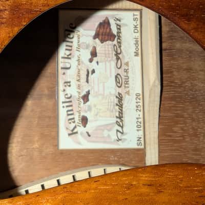 Kanilea DK-ST Premium Hawaiian Koa Super Tenor Ukulele image 24