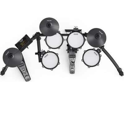 NuX DM-210+ All Mesh Head Digital Drum Kit with Motorcycle Style Drum Throne image 2