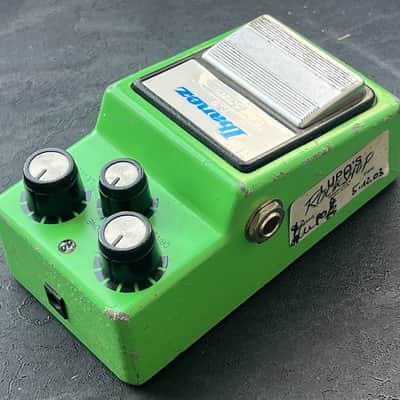 Ibanez TS9 Tube Screamer (Silver Label) 1983 - 1984 - Green image 2