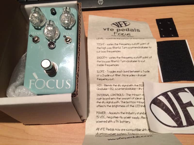 VFE Pedals FOCUS Ultimate Version EQ & Mid Boost & Buffer Pedal image 1