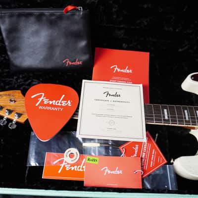 2020 Fender Parallel Universe II Uptown Stratocaster Static White image 16