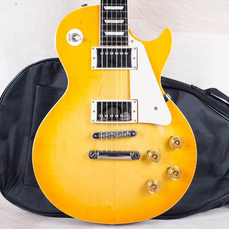 Orville LPS-75 Les Paul Standard MIJ 1990 Lemon Drop Japan Gibson w/ Bag image 1