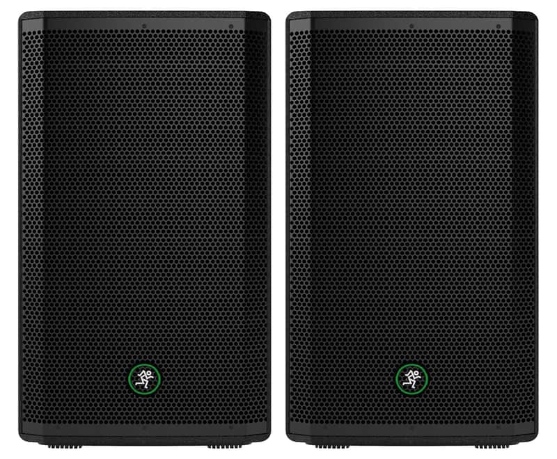 (2) Mackie Thrash212 12” 1300W Powered Active DJ PA Speakers Thrash 212 image 1