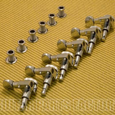 099-0818-500 Genuine Fender Round Button Chrome F Locking Tuners for Strat/Tele image 2