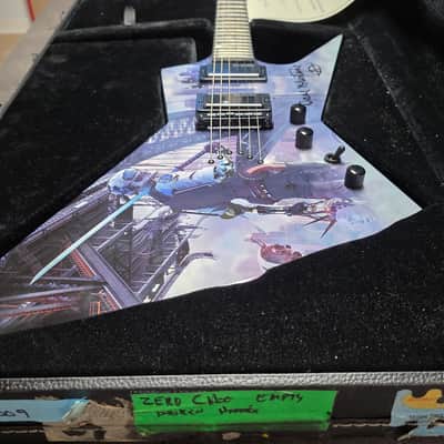 Dave Mustaine's Dean USA Custom Shop Dystopia Zero GRAMMY Album Cover Artist Signed World Tour Stage Played Megadeth Dave Mustaine Signature Explorer Electric Guitar Pre-Gibson Era image 9