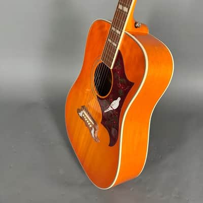 Epiphone Dove Pro Acoustikgitarre Tonabnehmer Vintage Burst - Vintage Burst image 5