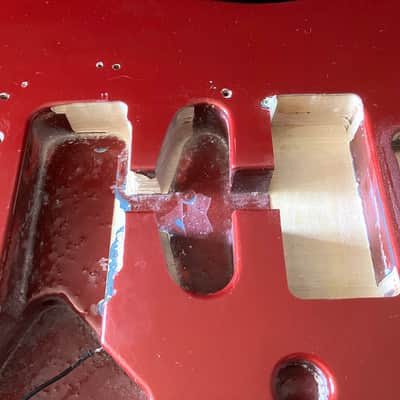 Fender Stratocaster Body 1995 - Red image 3
