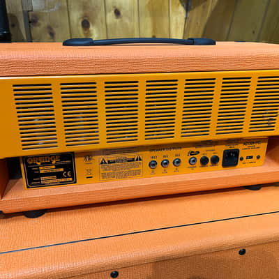 Orange AD30HTC 2-Channel 30-Watt Guitar Amp Head With PPC212 Closed Back 2x12" Guitar Speaker Cabinet image 6