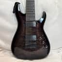 Schecter Hellraiser Hybrid C-8 8-String Trans Black Burst