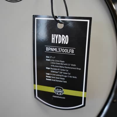 Mapex BPNML3700LFB Black Panther Hydro 7x13" Snare Drum (2025) image 7