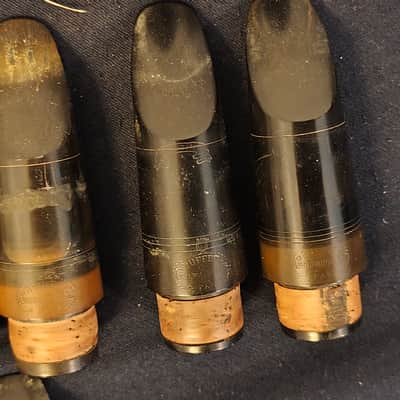 39 Clarinet Mouthpieces Buffet Crampon Low Logo (Chedeville) Rare Good State image 9