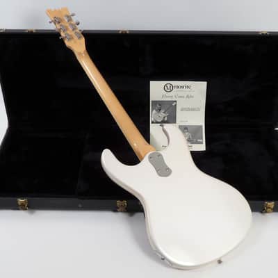 1988 Mosrite V88 Ventures White Pearlescent -Semie Moseley Signature -One of the First V88s image 3