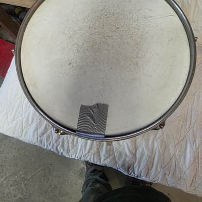 Ludwig No. 996-1 Club Date Outfit 8x12" / 14x14" / 14x20" Drum Set with Keystone Badges 1964 - 1968 - Black / Gold Duco Lacquer image 9
