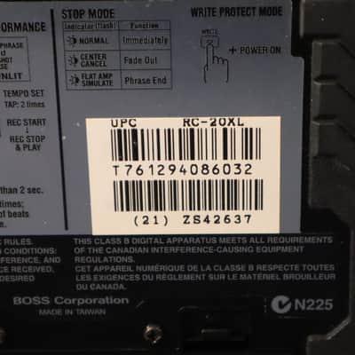 Boss RC-20XL Loop Station 2005 - Present - Black image 9
