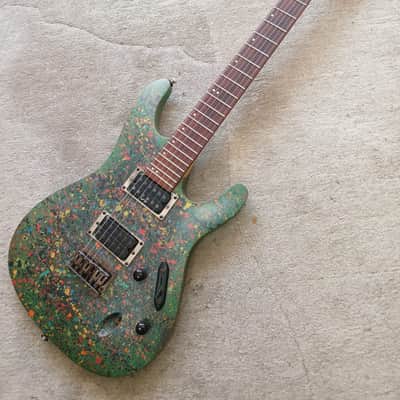 Ibanez S521 MOL - Dimarzio Evolution / Ibanez V7 - Custom painted image 2