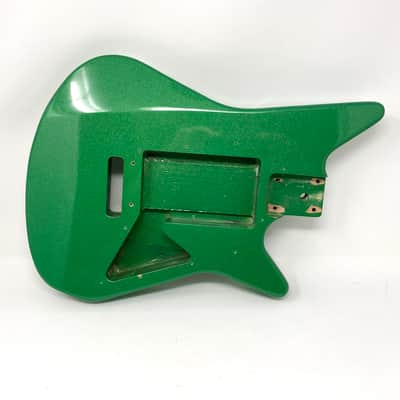 Albert Lee Style Guitar Body Metal Flake Green USA Made (BB70) image 2