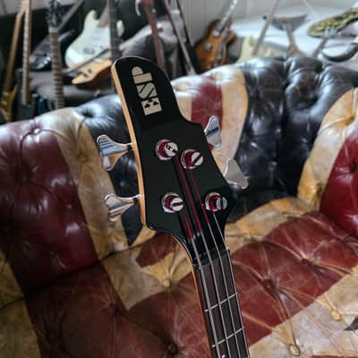 ESP Bottom Line Sado Custom Shop Jazz Bass Guitar 24 Fret MIJ Japan image 6