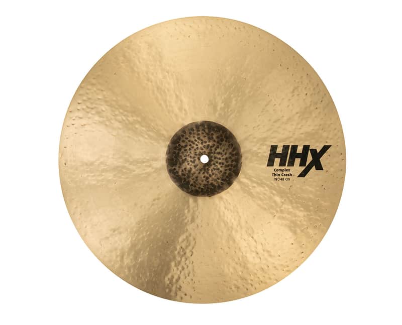 Sabian 19" HHX Complex Thin Crash Cymbal image 1