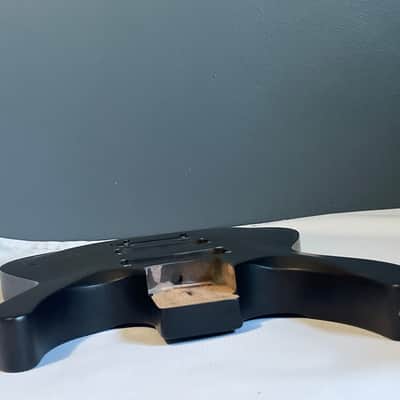 2020 Jackson JS24 DKAM JS Series Black Stain Mahogany Semi Loaded Guitar Body 2 Post Tremolo image 23