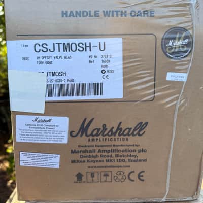 Marshall 50th Anniversary JTM-1 Custom Shop Offset Half-Stack. 1-Watt 1x10" Guitar Amp Half-Stack. BRAND NEW UNOPENED NEW OLD STOCK (NOS) image 13