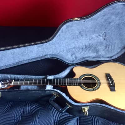 Otis  A Tomas Concert Cutaway Brazilian Rosewood/Sitka  Fishman Matrix Pickup image 1