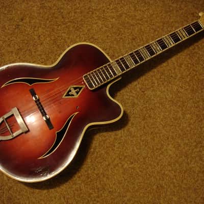 Hofner 464S 1956 Red Sunburst image 1