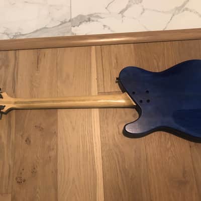 Custom built Tele style flat top electric guitar with Seymour Ducan humbuckers image 4
