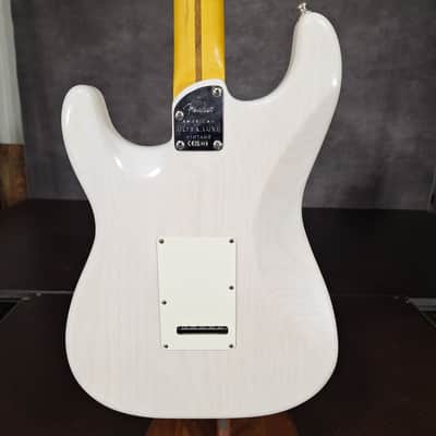 Fender American Ultra Luxe Vintage '50s Stratocaster 2025 - Present - White Blonde 7.4 pounds image 5