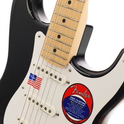 Fender Eric Clapton Artist Series Stratocaster with Vintage Noiseless Pickups Black 3.6kg image 6