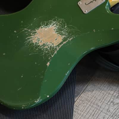 2024 Fano Oltre JM6 HB & P90 Electric Guitar Olive Green Relic + OGB image 16
