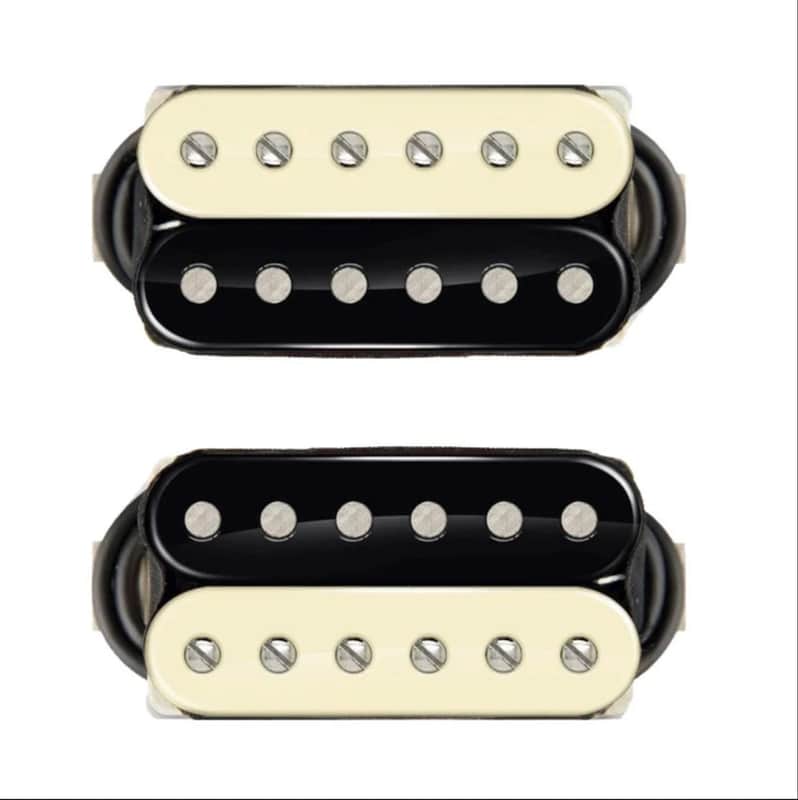 Bare Knuckle Boot Camp Series Old Guard Humbucker Set 53mm Zebra image 1