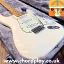 🌟2014🌟 Fender Standard Stratocaster~ Mexican Strat~ Arctic White~ Hard Case!